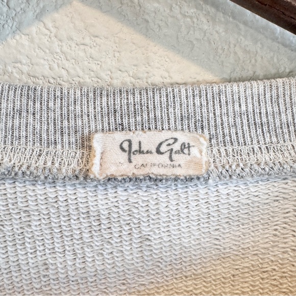 Brandy Melville Oversized Varsity Portland Crewneck Sweatshirt Preppy Academia L - Picture 3 of 7